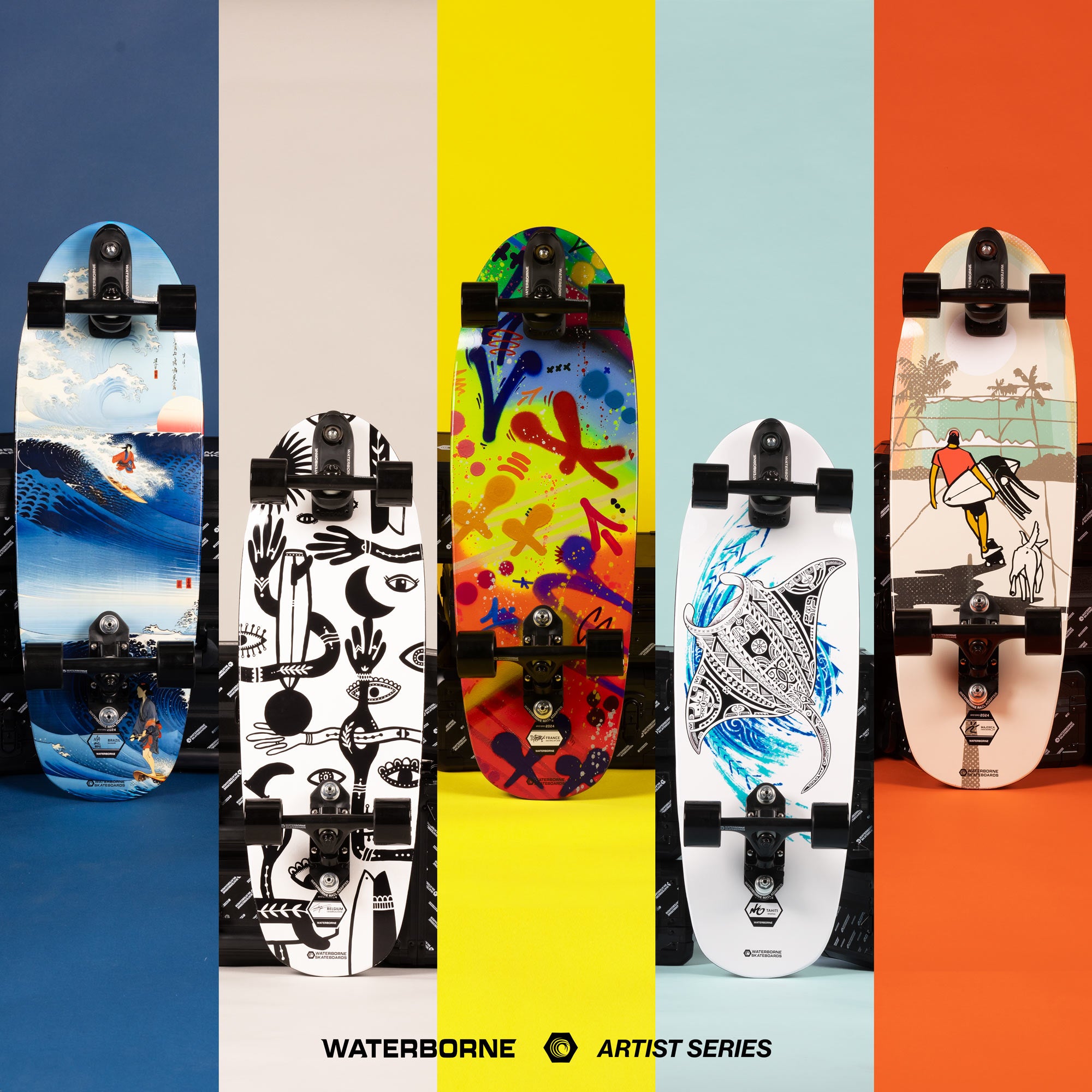 Shop Carbon Completes | Waterborne Skateboards