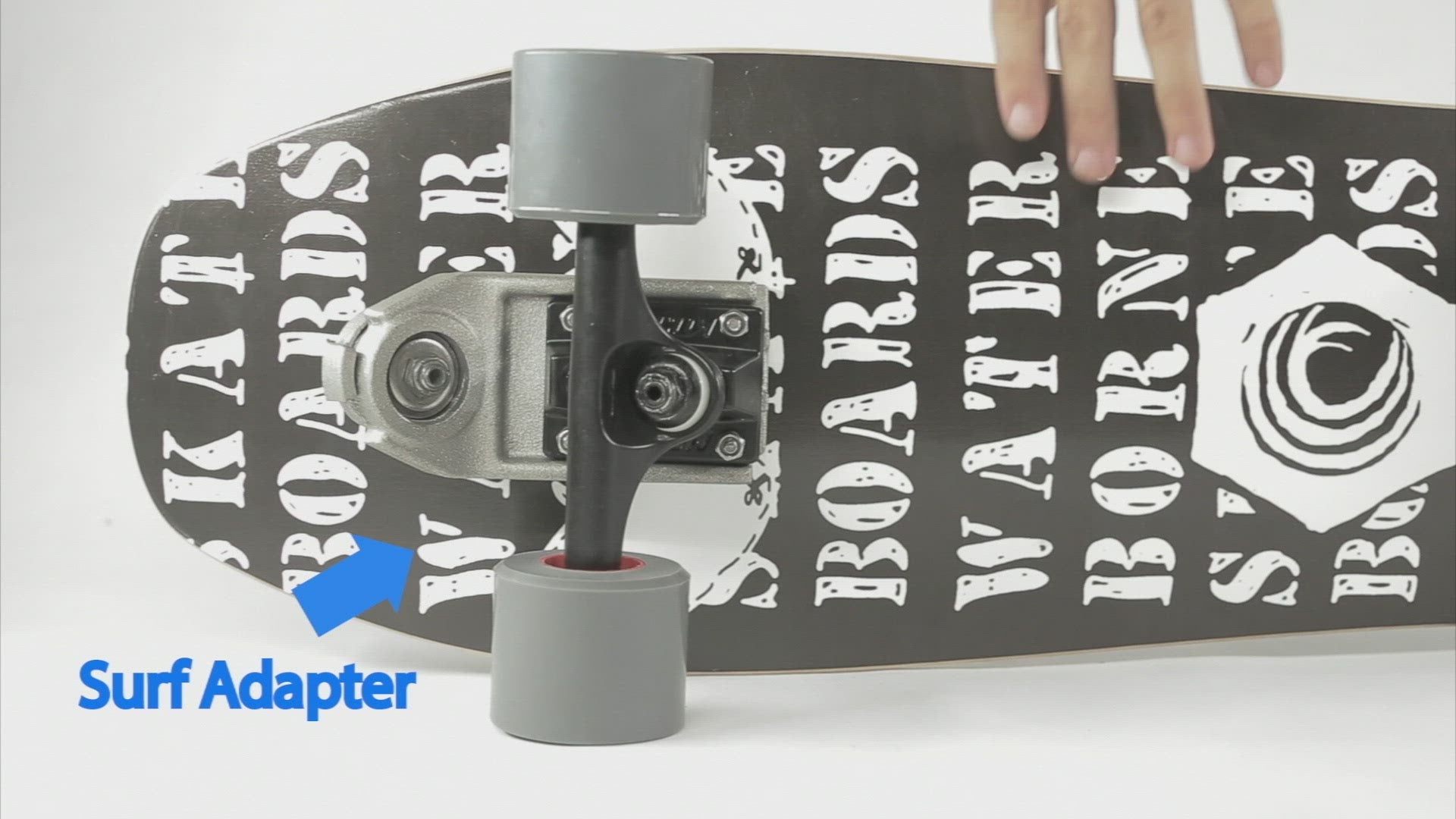 WATERBORNE | Skateboard Surf Adapter | Fits any Skateboard