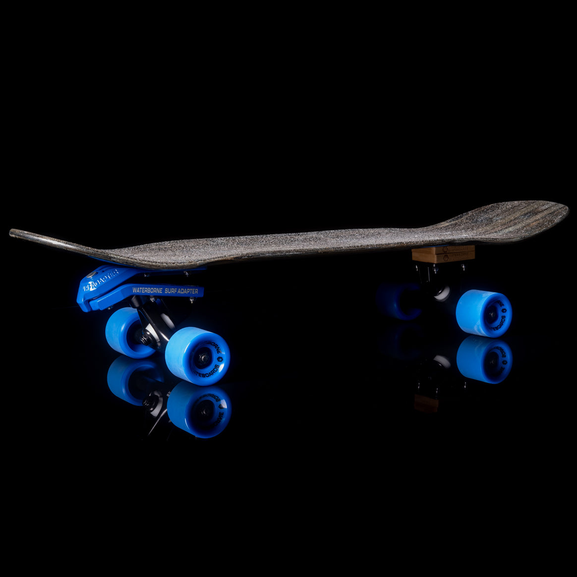 LEO Black Bamboo Surfskate – Waterborne Skateboards
