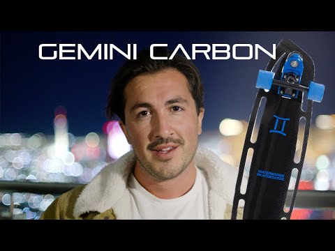 GEMINI Carbon Drop Through Longboard